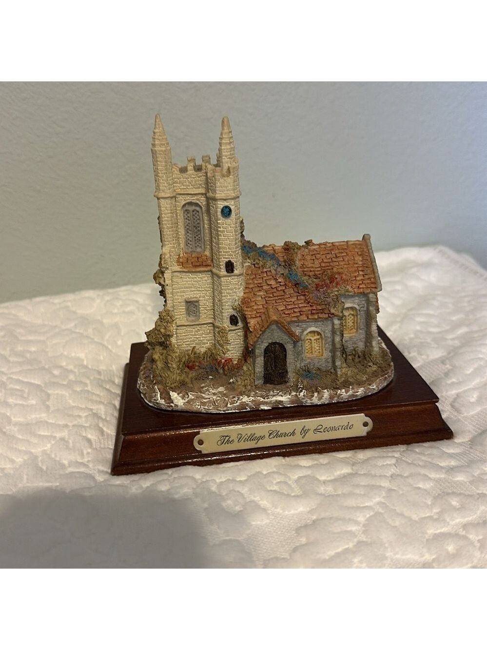 Vintage 1986 Little Nook Village The Village Church by Leonardo #LN-17 6” tall